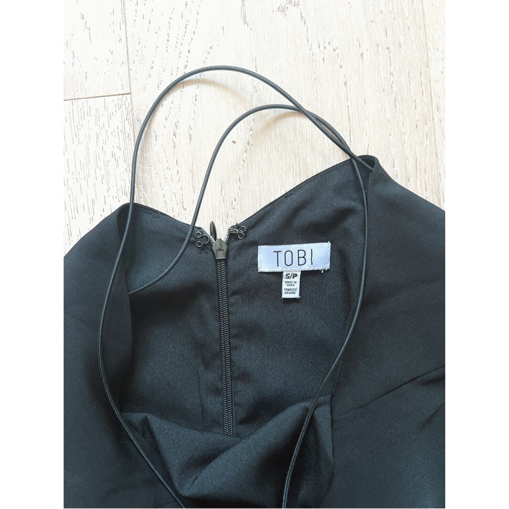 Vintage TOBI | Dainty Little Black Mini Dress - Picture 5 of 5